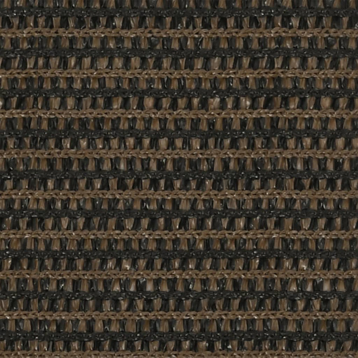 Vela in tessuto per ombrellone 160 g/m² HDPE 2,5 x 2,5 m marrone 02_0009132