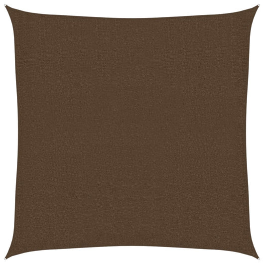 Vela Parasole 160 g/m² Marrone 3x3 m in HDPE 311769