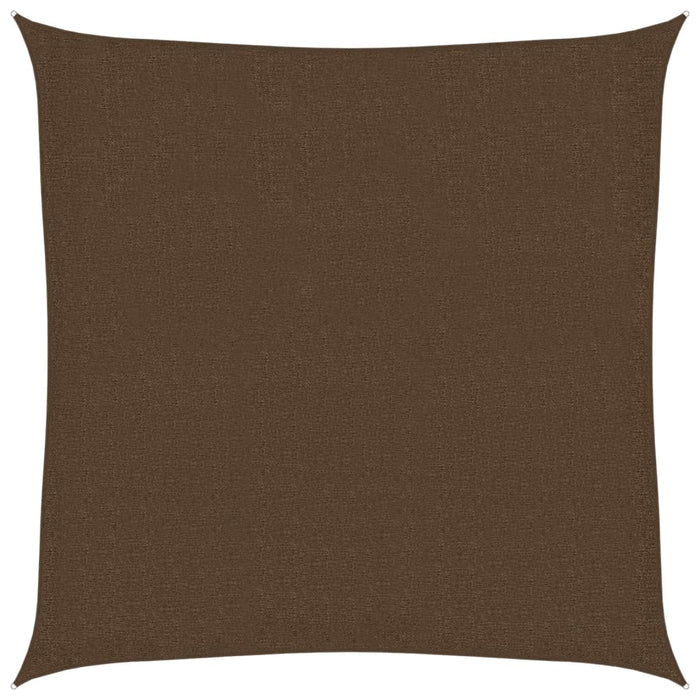 Vela Parasole 160 g/mÂ² Marrone 3x3 m in HDPE cod mxl 6164