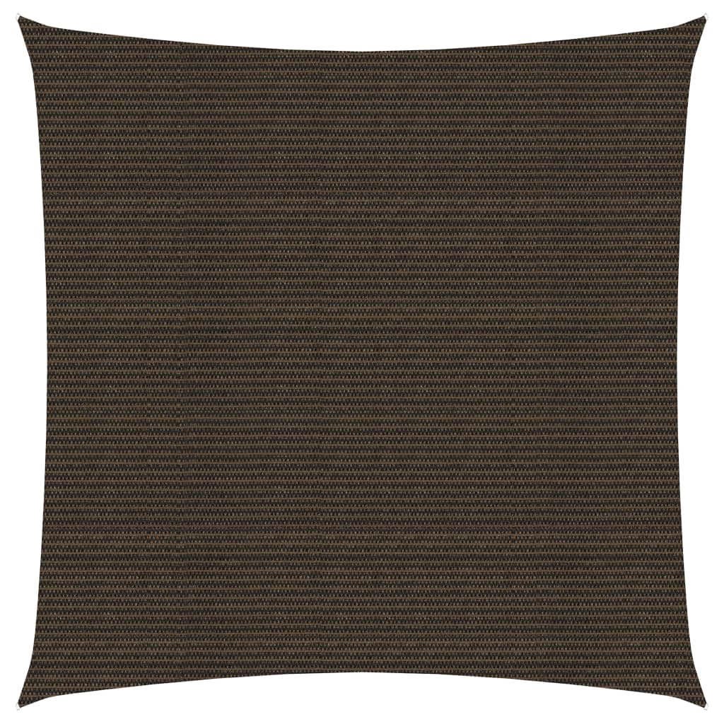 Vela in tessuto per ombrellone 160 g/m² HDPE 3,6 x 3,6 m marrone 02_0009149