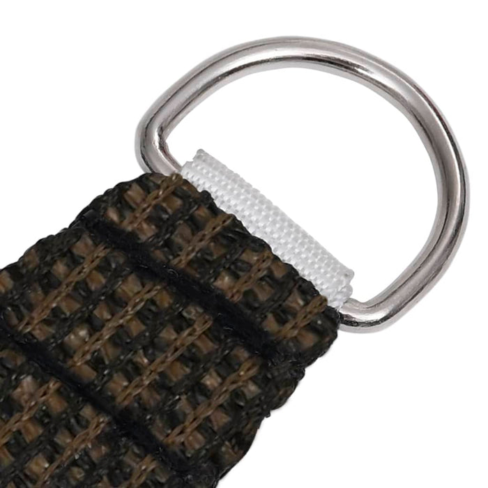 Vela in tessuto per ombrellone 160 g/m² HDPE 3,6 x 3,6 m marrone 02_0009149