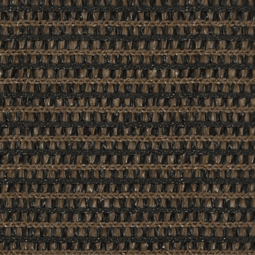 Vela in tessuto per ombrellone 160 g/m² HDPE 3,6 x 3,6 m marrone 02_0009149