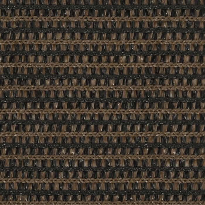 Vela in tessuto per ombrellone 160 g/m² HDPE 3,6 x 3,6 m marrone 02_0009149