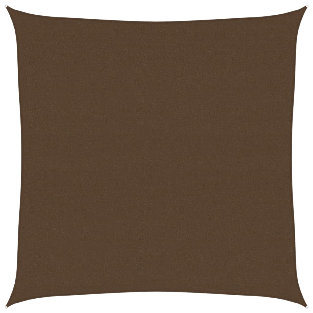 Vela Parasole 160 g/m² Marrone 6x6 m in HDPE