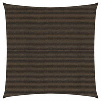 Vela ombreggiante 160 g/m² marrone 7 x 7 m HDPE 02_0009180