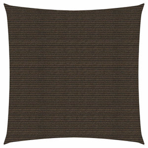 Vela ombreggiante 160 g/m² marrone 7 x 7 m HDPE 02_0009180