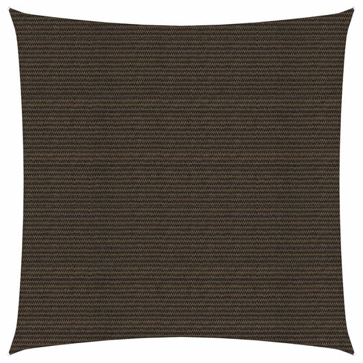 Vela ombreggiante 160 g/m² marrone 7 x 7 m HDPE 02_0009180