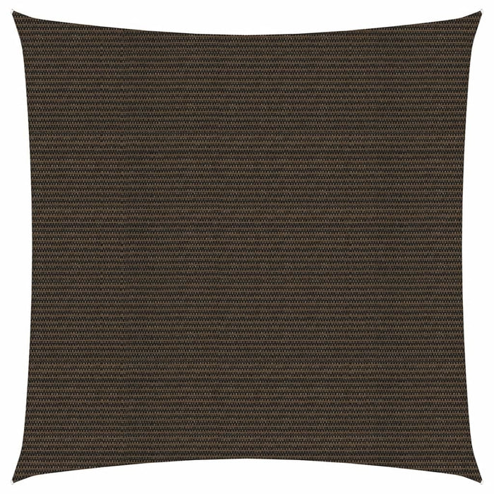 Vela ombreggiante 160 g/m² marrone 7 x 7 m HDPE 02_0009180