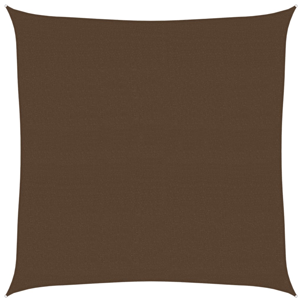 Vela Parasole 160 g/mÂ² Marrone 7x7 m in HDPE