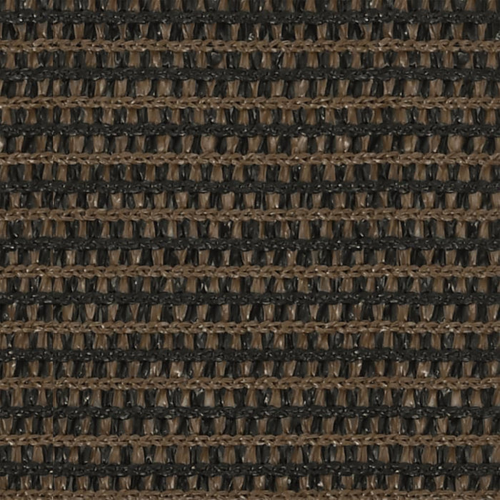 Vela ombreggiante 160 g/m² marrone 7 x 7 m HDPE 02_0009180