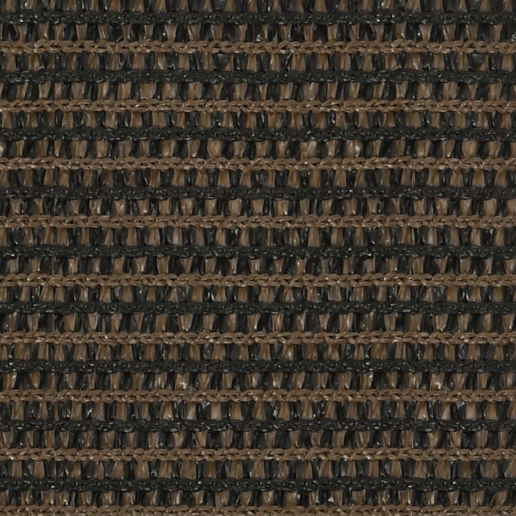 Vela parasole 160 g/m² HDPE 2 x 4,5 m marrone 02_0009143