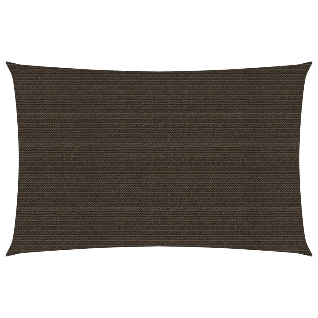 Vela in tessuto per ombrellone 160 g/m² marrone 2 x 5 m HDPE 02_0009144