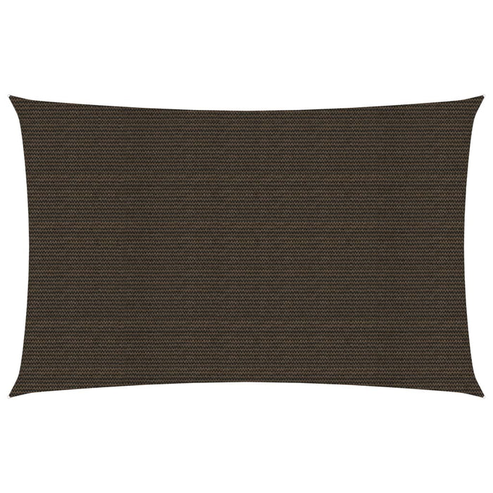 Vela in tessuto per ombrellone 160 g/m² marrone 2 x 5 m HDPE 02_0009144