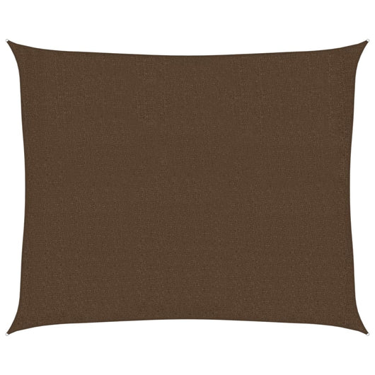 Vela Parasole 160 g/m² Marrone 2,5x3 m in HDPE 311782