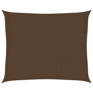 Vela Parasole 160 g/mÂ² Marrone 2,5x3 m in HDPE cod mxl 23124