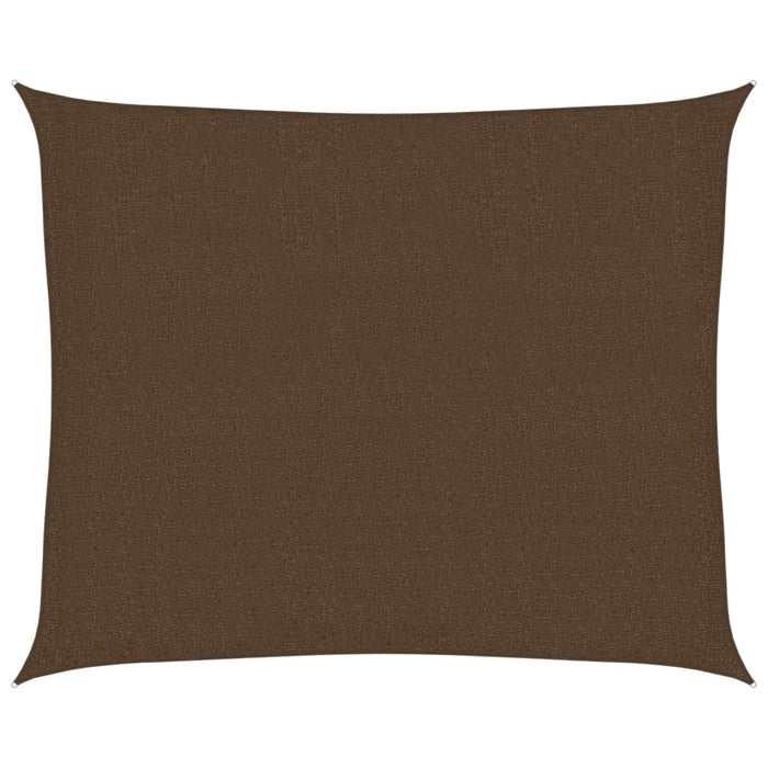 Vela Parasole 160 g/mÂ² Marrone 2,5x3 m in HDPE cod mxl 23124