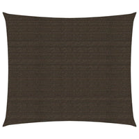 Vela ombreggiante 160 g/m² 2,5 x 3 m HDPE marrone 02_0009134