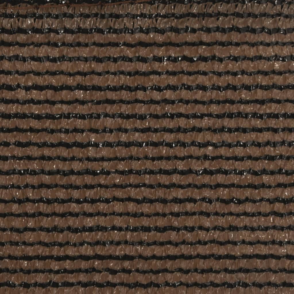 Vela Parasole 160 g/m² Marrone 2,5x3 m in HDPE 311782