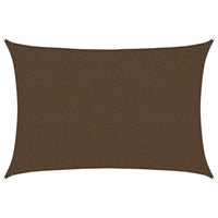 Vela Parasole 160 g/m² Marrone 2,5x3,5 m in HDPE 311783