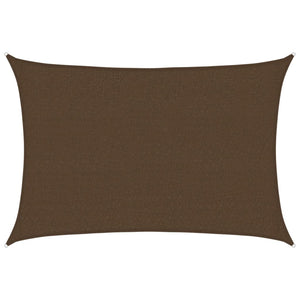 Vela Parasole 160 g/m² Marrone 2,5x3,5 m in HDPE 311783