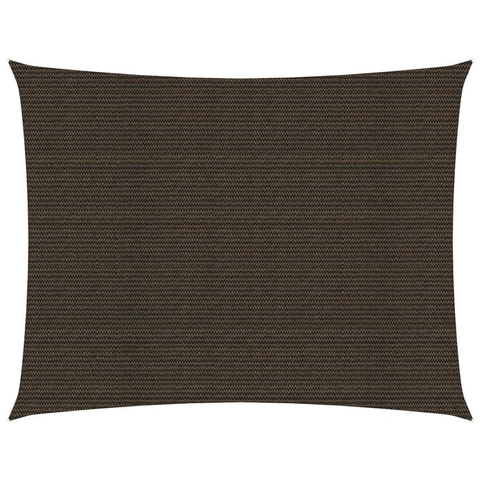 Vela ombreggiante 160 g/m² 2,5 x 3,5 m HDPE marrone 02_0009135