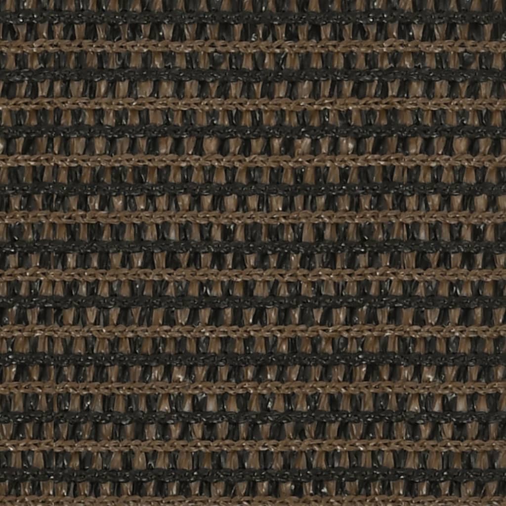 Vela ombreggiante 160 g/m² 2,5 x 3,5 m HDPE marrone 02_0009135