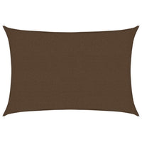 Vela Parasole 160 g/m² Marrone 2,5x4 m in HDPE 311784
