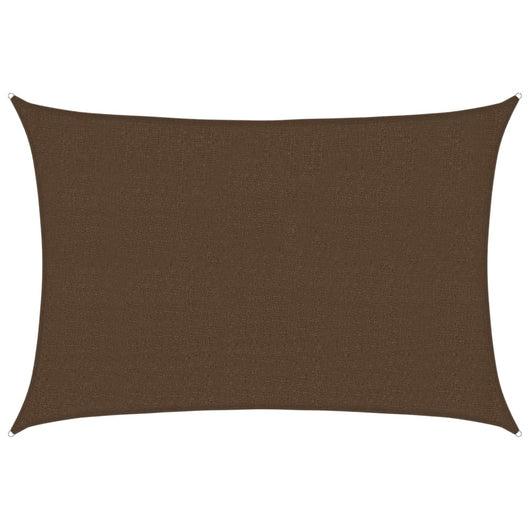 Vela Parasole 160 g/m² Marrone 2,5x4 m in HDPE 311784