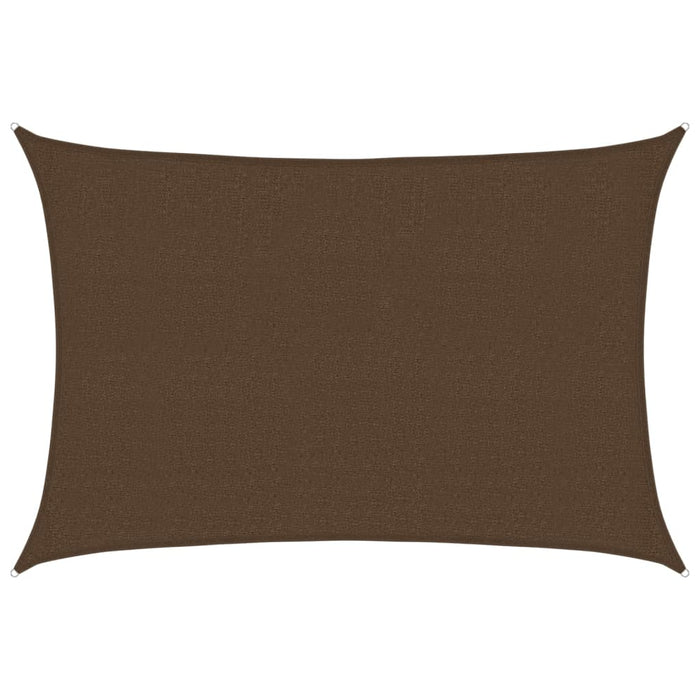 Vela Parasole 160 g/m² Marrone 2,5x4 m in HDPE 311784