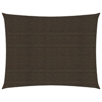 Vela in tessuto per ombrellone 160 g/m² HDPE 2,5 x 4 m marrone 02_0009136