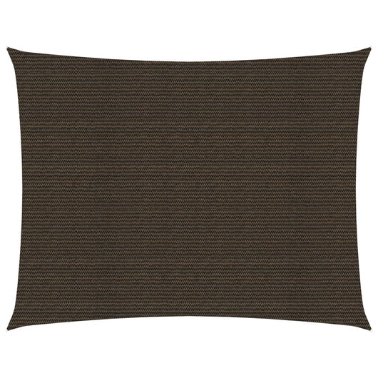 Vela in tessuto per ombrellone 160 g/m² HDPE 2,5 x 4 m marrone 02_0009136