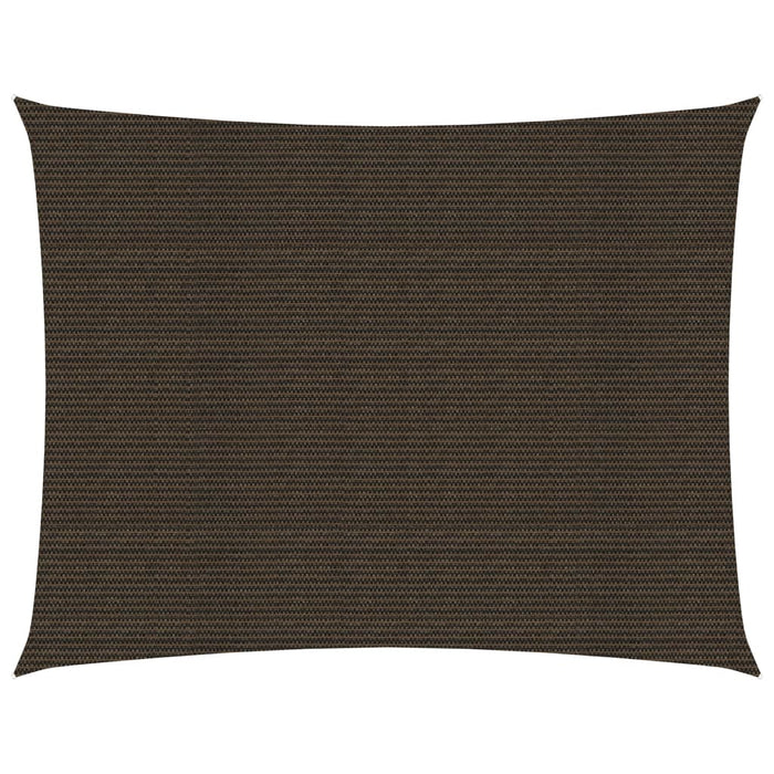 Vela in tessuto per ombrellone 160 g/m² HDPE 2,5 x 4 m marrone 02_0009136