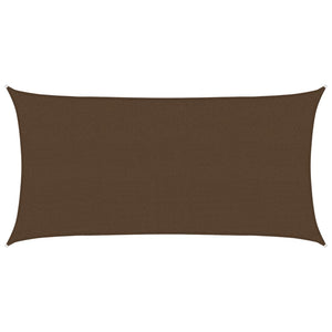 Vela Parasole 160 g/m² Marrone 2,5x4,5 m in HDPE 311785