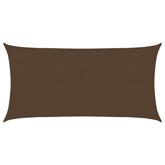 Vela Parasole 160 g/mÂ² Marrone 2,5x4,5 m in HDPE