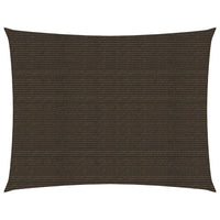 Vela ombreggiante 160 g/m² marrone 2,5 x 4,5 m HDPE 02_0009137