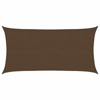 Vela Parasole 160 g/m² Marrone 2,5x5 m in HDPE 311786