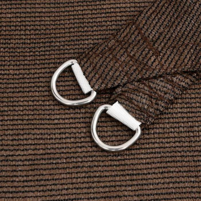 Vela Parasole 160 g/m² Marrone 2,5x5 m in HDPE 311786