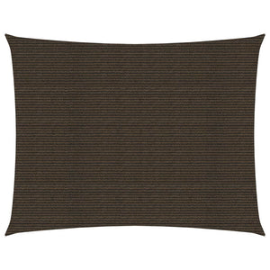 Vela ombreggiante 160 g/m² marrone 3 x 4 m HDPE 02_0009155