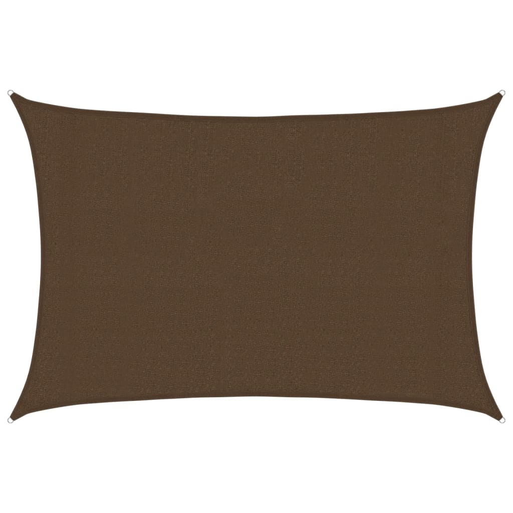 Vela Parasole 160 g/mÂ² Marrone 3x4,5 m in HDPE