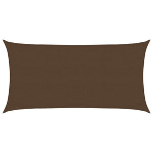 Vela Parasole 160 g/m² Marrone 3x6 m in HDPE 311790