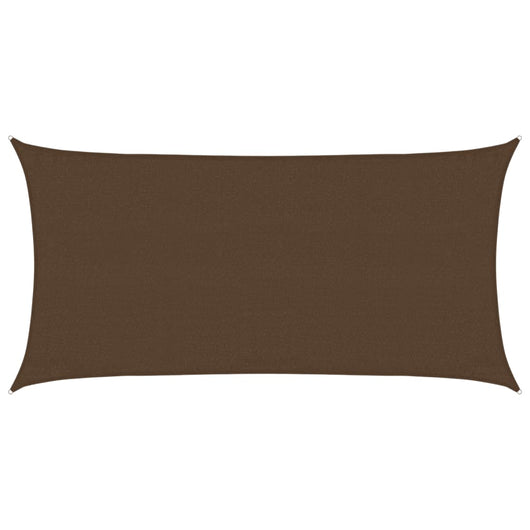 Vela Parasole 160 g/m² Marrone 3x6 m in HDPE 311790