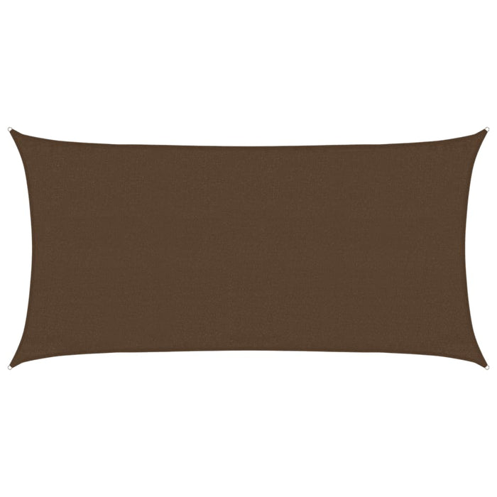 Vela Parasole 160 g/m² Marrone 3x6 m in HDPE