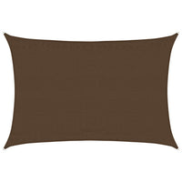 Vela Parasole 160 g/m² Marrone 3,5x5 m in HDPE 311792