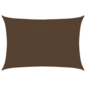 Vela Parasole 160 g/m² Marrone 3,5x5 m in HDPE 311792