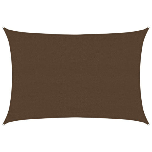 Vela Parasole 160 g/m² Marrone 3,5x5 m in HDPE 311792