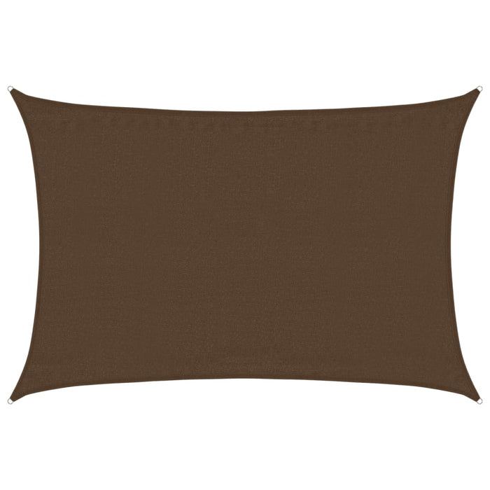 Vela Parasole 160 g/m² Marrone 3,5x5 m in HDPE 311792