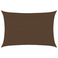 Vela Parasole 160 g/m² Marrone 4x5 m in HDPE 311793