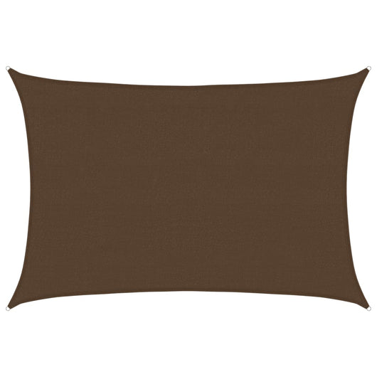 Vela Parasole 160 g/m² Marrone 4x5 m in HDPE 311793