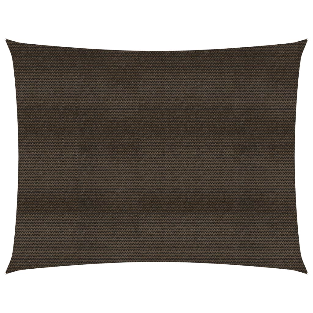 Vela ombreggiante 160 g/m² marrone 4 x 5 m HDPE 02_0009167