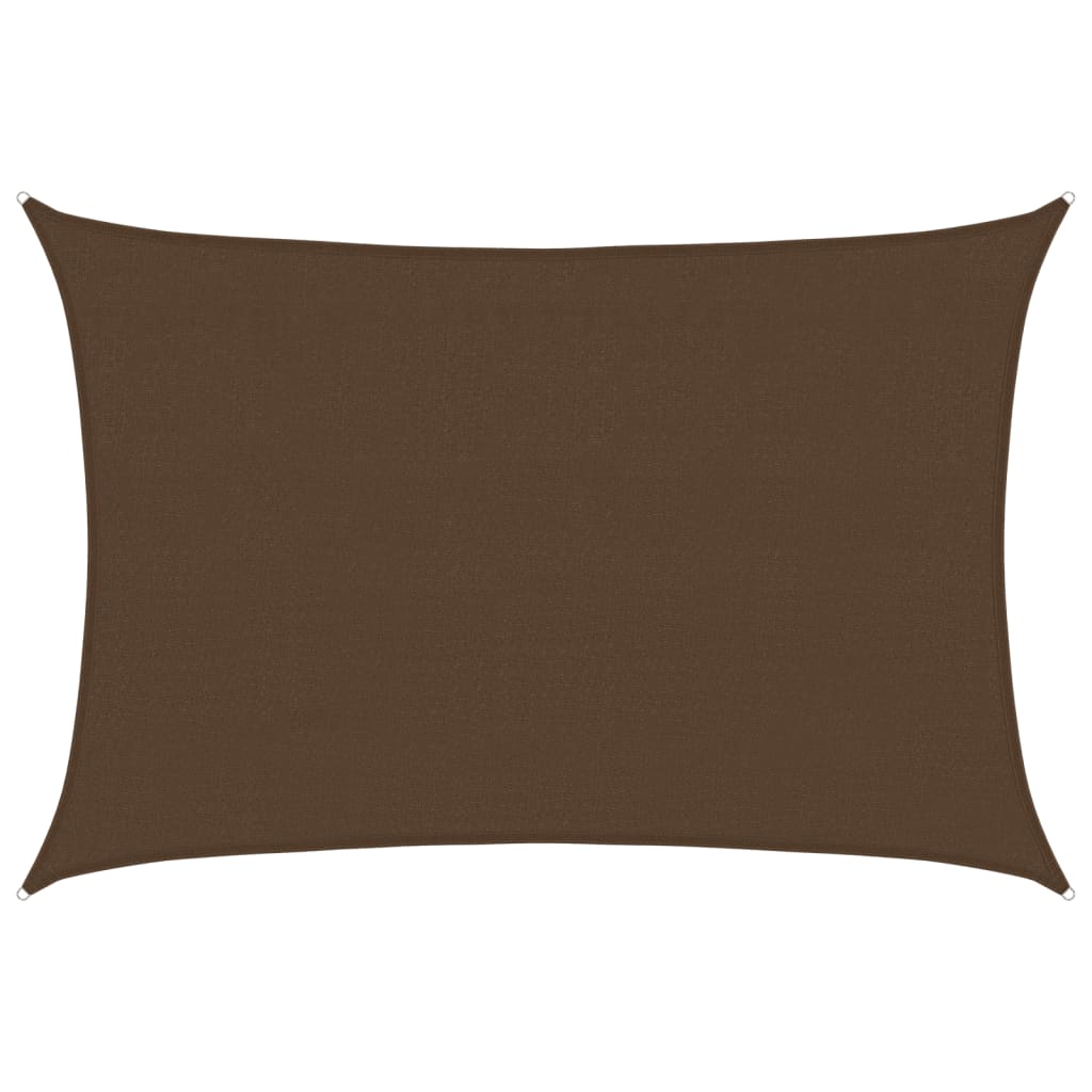 Vela Parasole 160 g/mÂ² Marrone 4x5 m in HDPE   cod mxl 22106